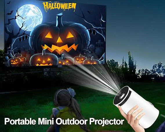 Smart 4K Mini Projector with Rotatable Design